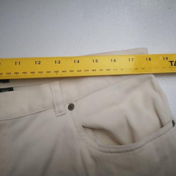 Lauren Jeans Co. Ralph Lauren Ladies Size 18W Cream Straight Leg Pants - Picture 9 of 12